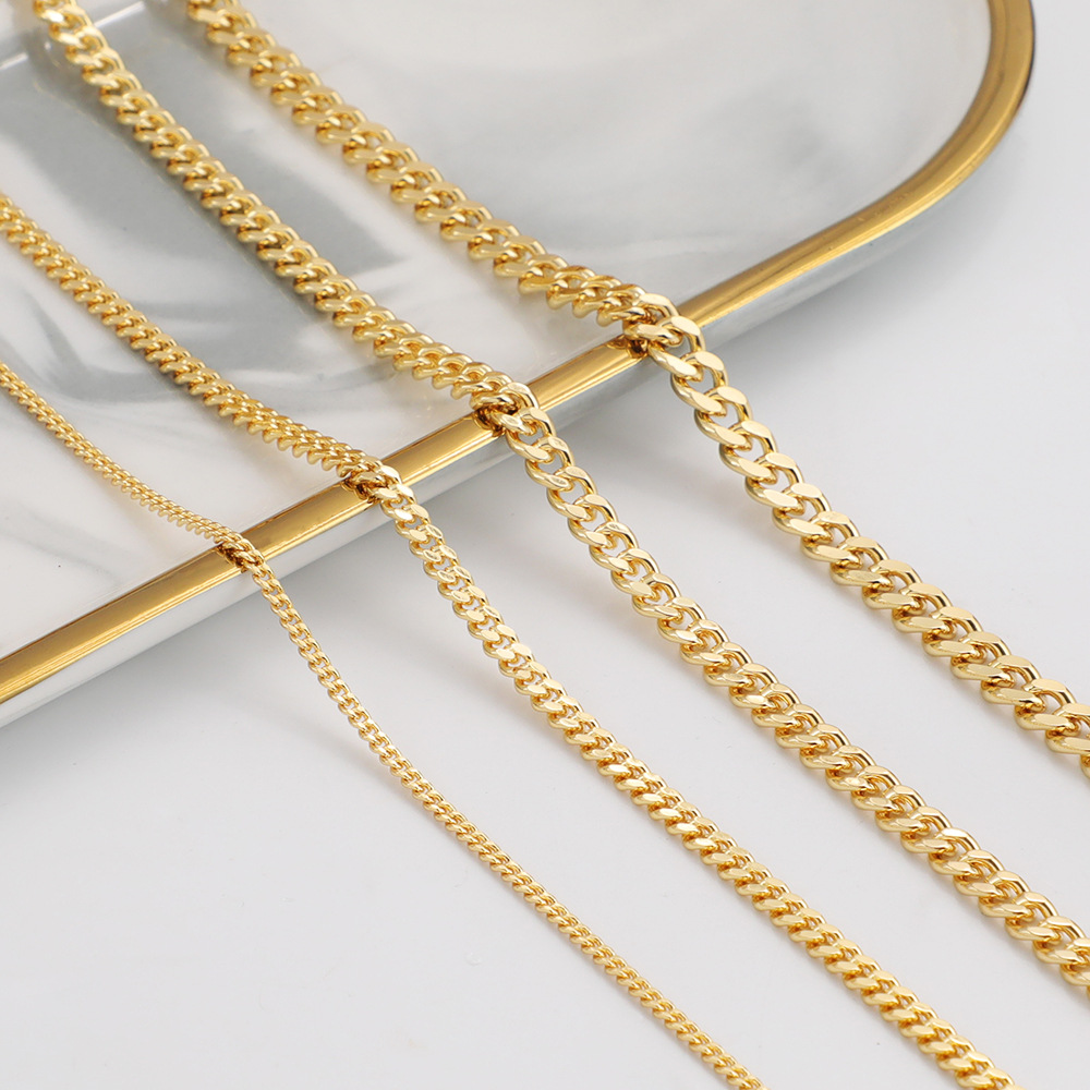 Hip Hop Chain Necklace - WT-BC202 Européen Hip-hop 18K document pio