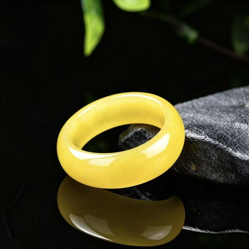 Jewelry & Watches Sp Z Oo Janów Lubelski - Bague en jadéite authentique de qualité