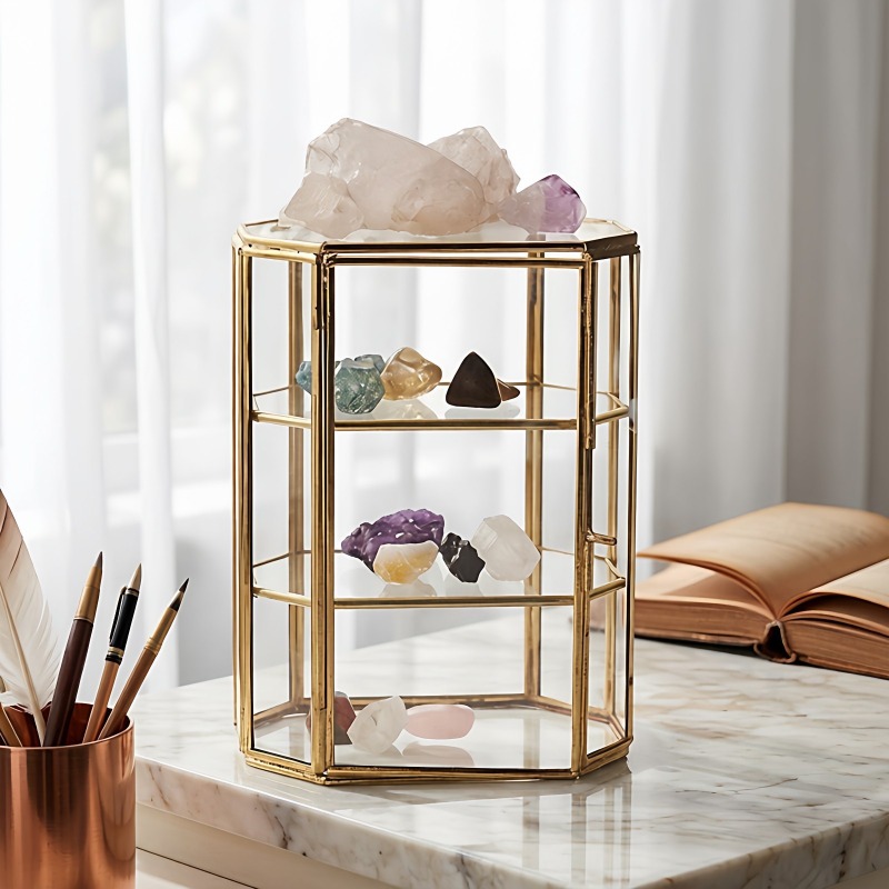 Jewelry And Watches Store - Boîte à bijoux en verre rétro