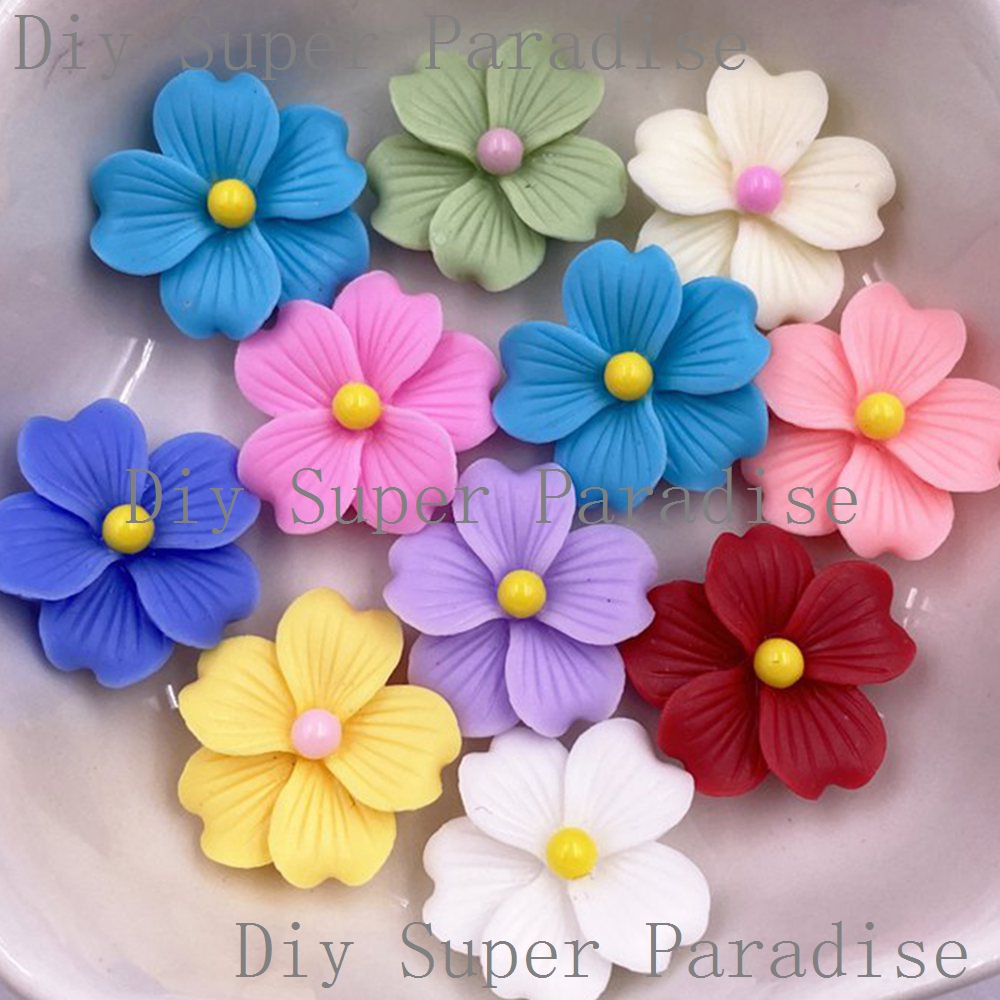 Paradise Jewelry & Watches Llc Miami Reviews - 50 pièces résine colorée 16mm fleur