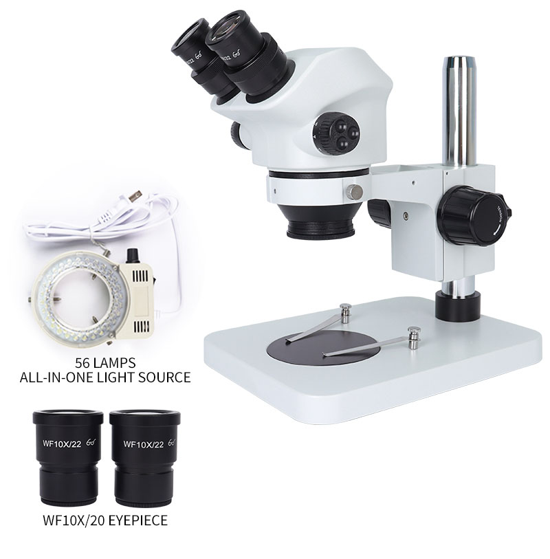 Jewelry Repair & Watches Durham Nc - Microscope trinoculaire SANQTID TD-750, zoom continu