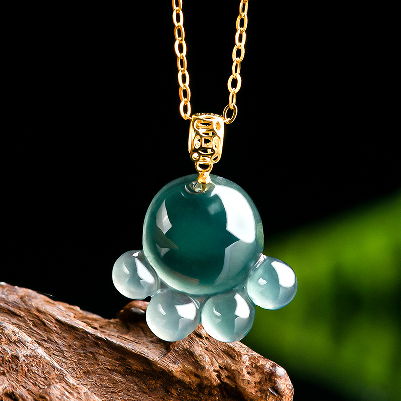 Jewelry & Watches Sp Z Oo Janów Lubelski - Collier pendentif patte de chat en