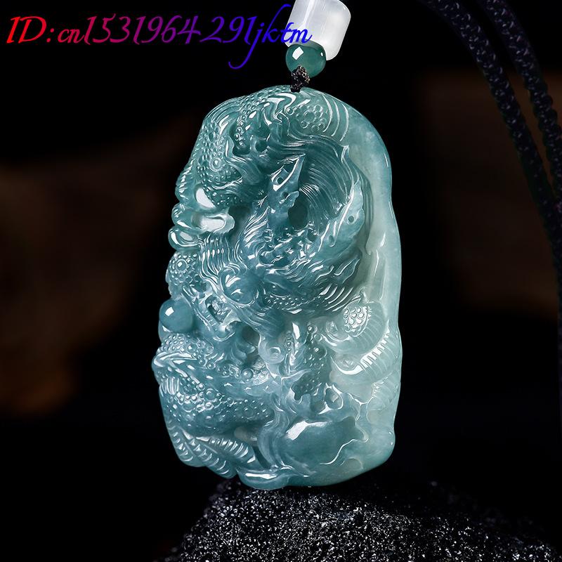 Collier pendentif Dragon en ja - Jewelry & Watches Sp Z Oo Janów Lubelski avis et prix