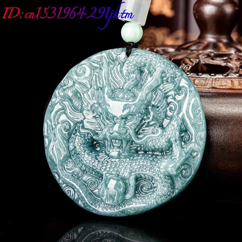 Collier pendentif dragon en ja - Jewelry & Watches Sp Z Oo Janów Lubelski avis et prix