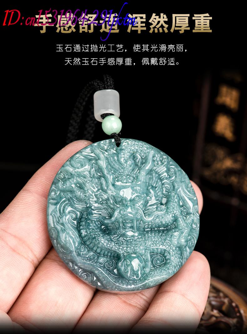 Collier pendentif dragon en ja - Jewelry & Watches Sp Z Oo Janów Lubelski avis et prix