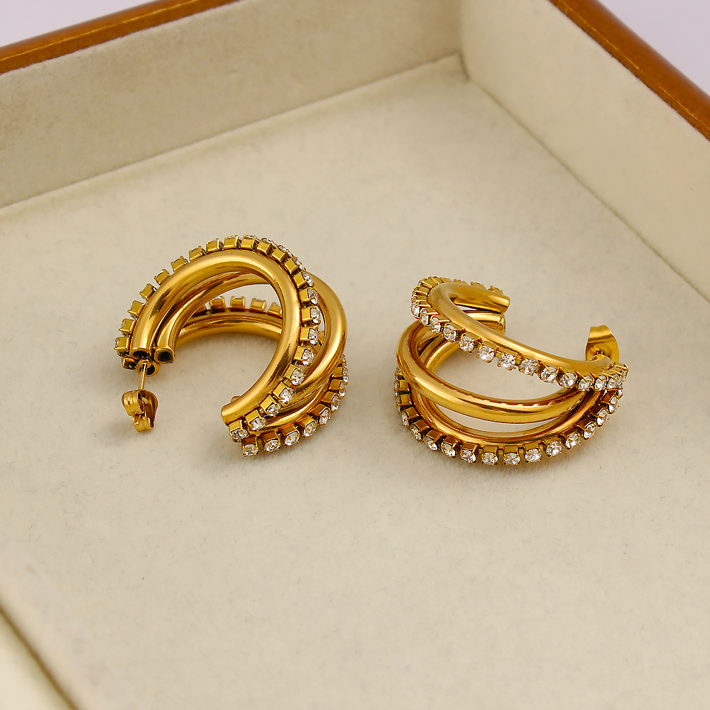 Accessoires DIY : Nouvelles bo - Diamond Stud Earrings avis et prix