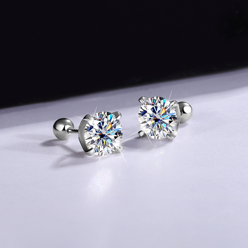 Boucles d'oreilles à tige Mois - Diamond Stud Earrings avis et prix