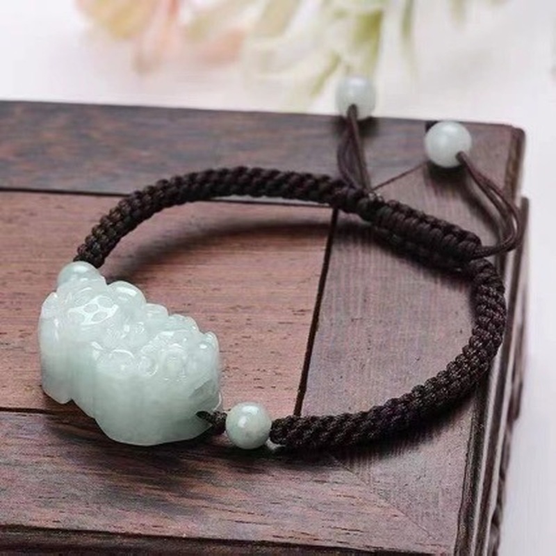 Bracelet Pixiu en jadéite natu - Jewelry & Watches Sp Z Oo Janów Lubelski avis et prix