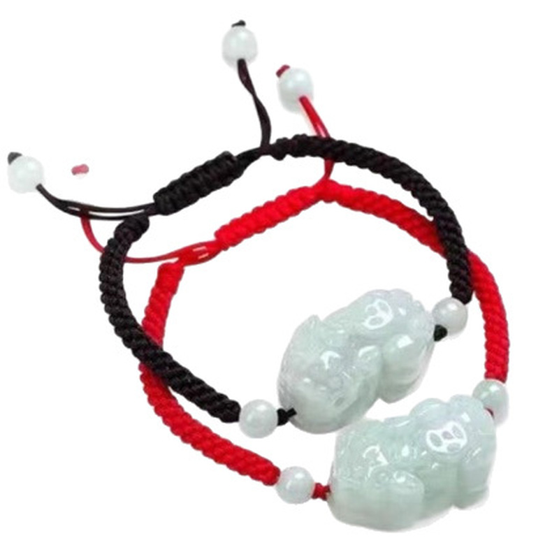 Bracelet Pixiu en jadéite natu - Jewelry & Watches Sp Z Oo Janów Lubelski avis et prix