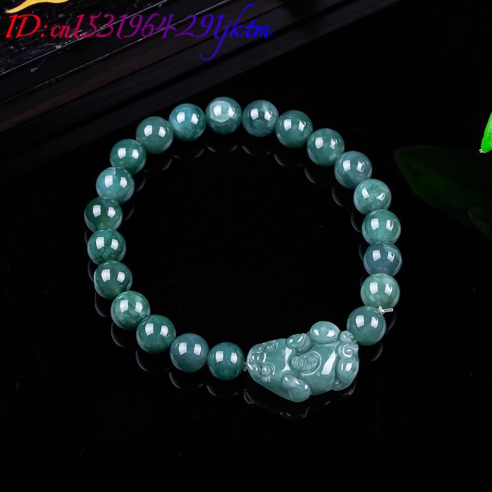 Bracelet Pixiu en jadéite birm - Jewelry & Watches Sp Z Oo Janów Lubelski avis et prix