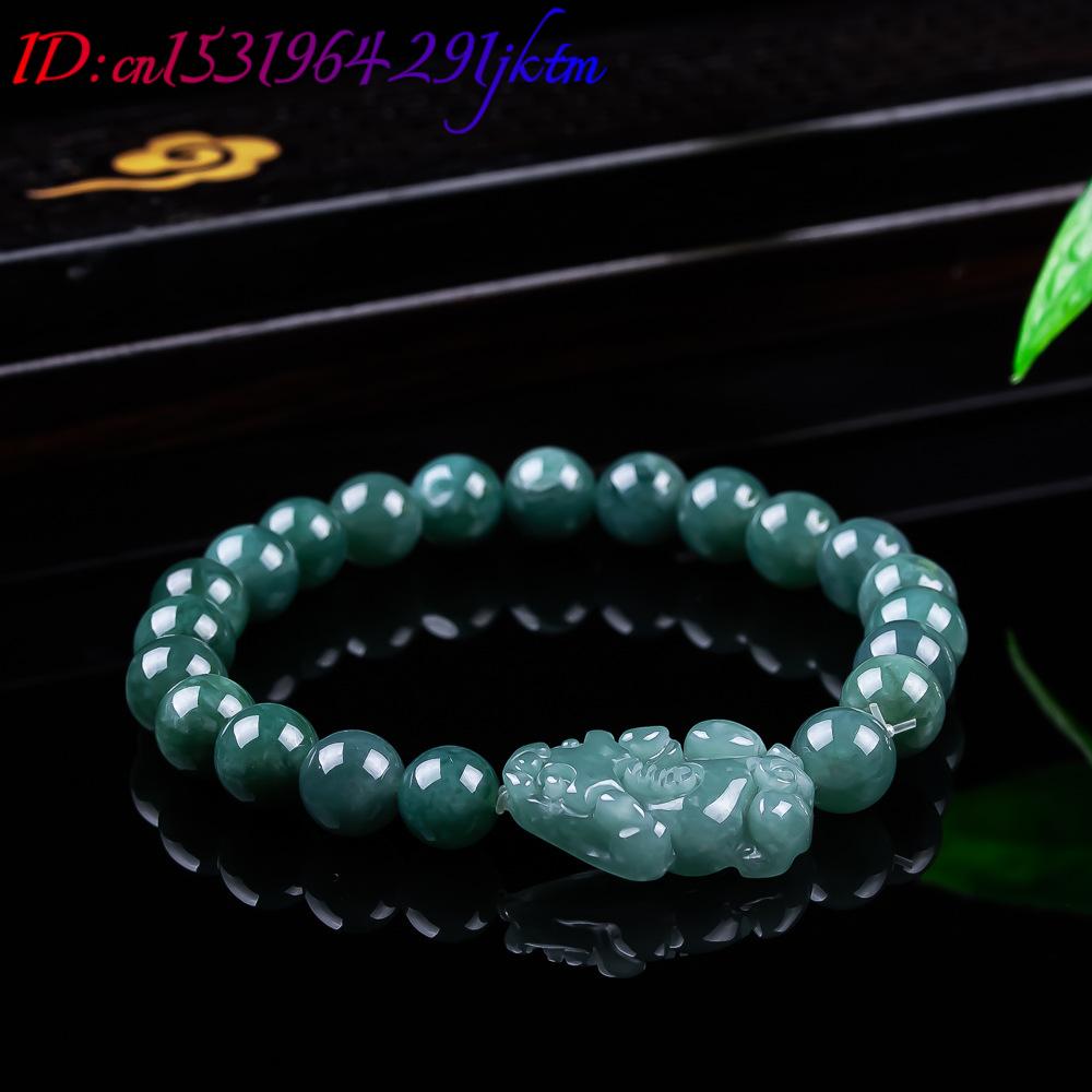Bracelet Pixiu en jadéite birm - Jewelry & Watches Sp Z Oo Janów Lubelski avis et prix