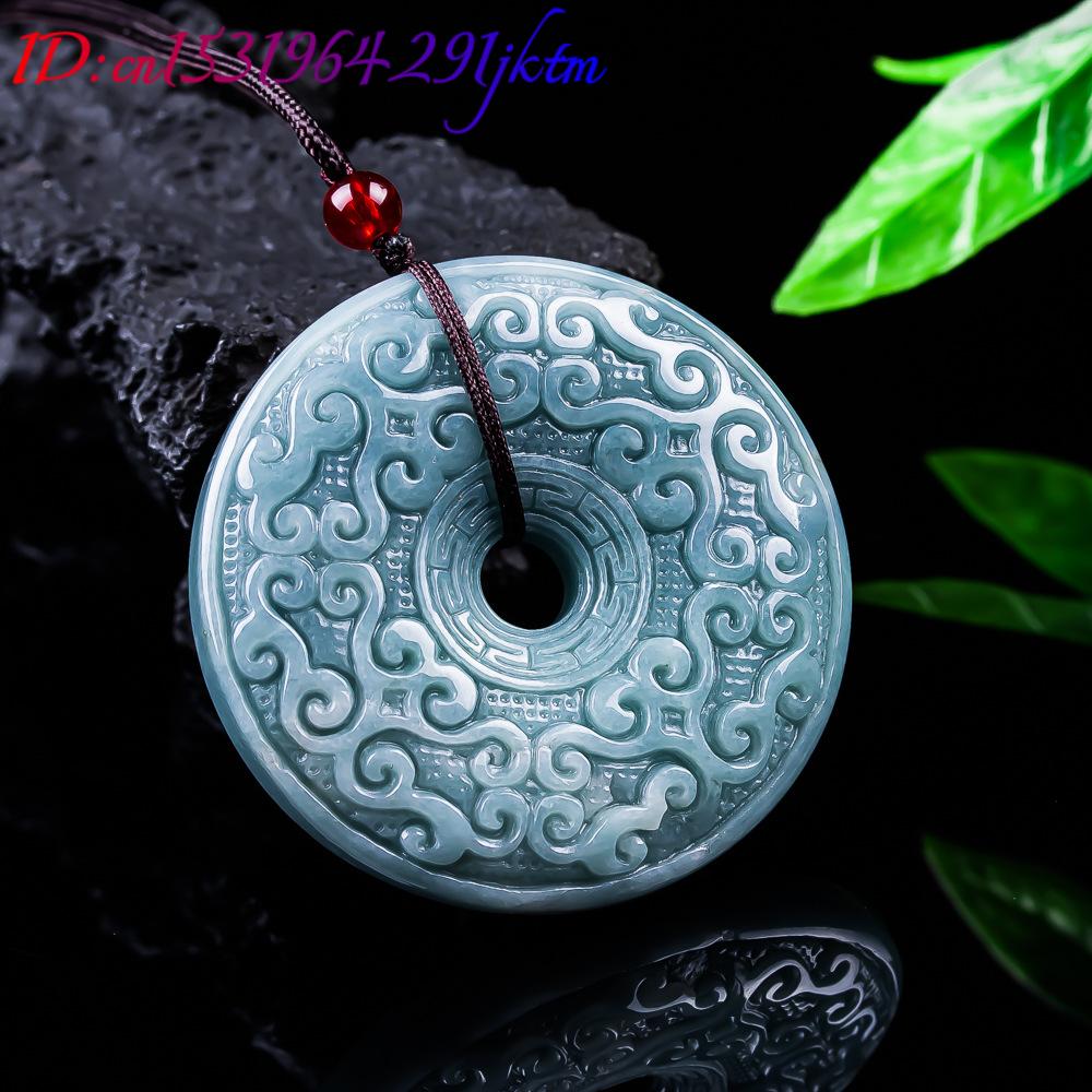 Collier pendentif fleur en jad - Jewelry & Watches Sp Z Oo Janów Lubelski avis et prix