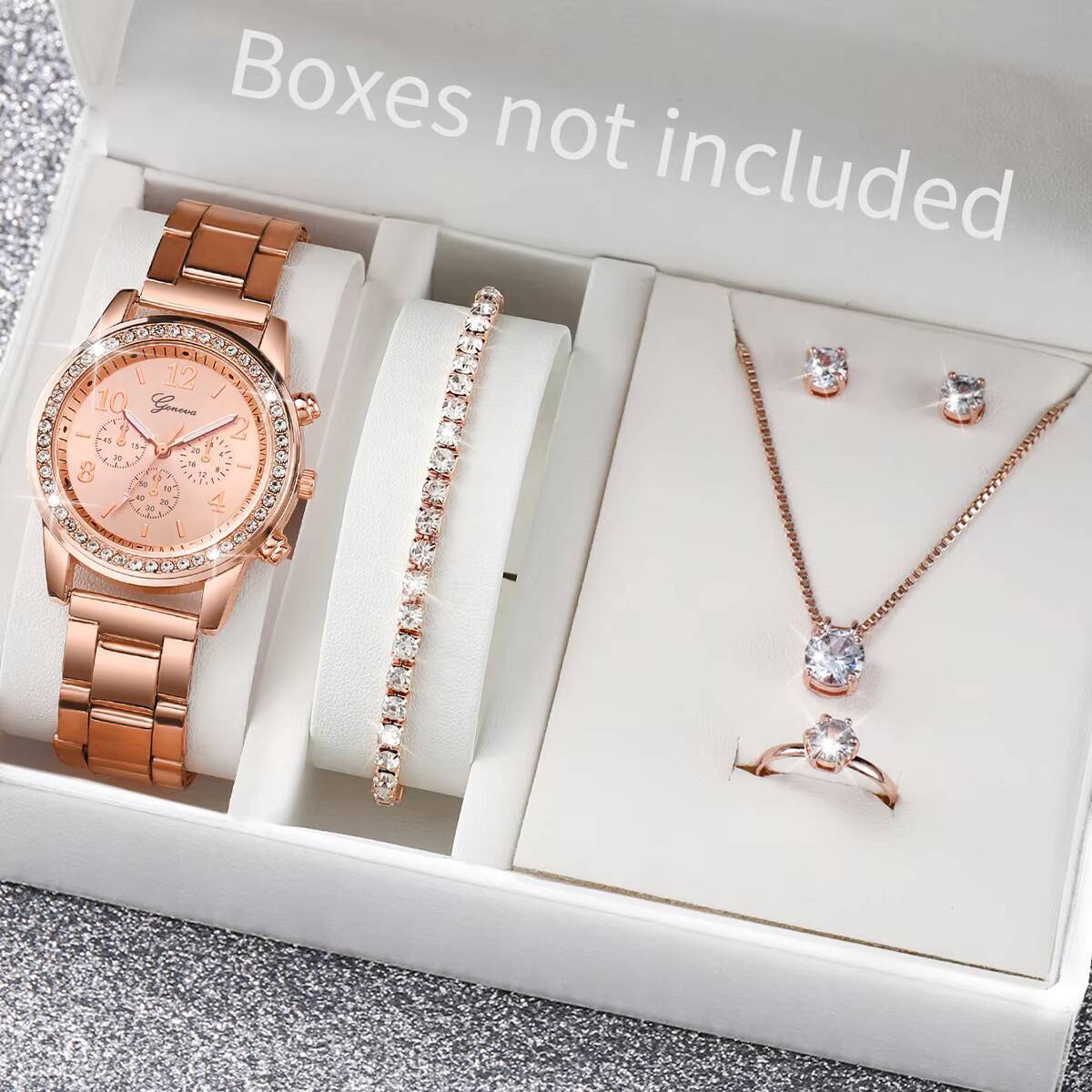 Ensemble de 6 montres pour fem - Mystery Jewelry Jar Watches avis et prix