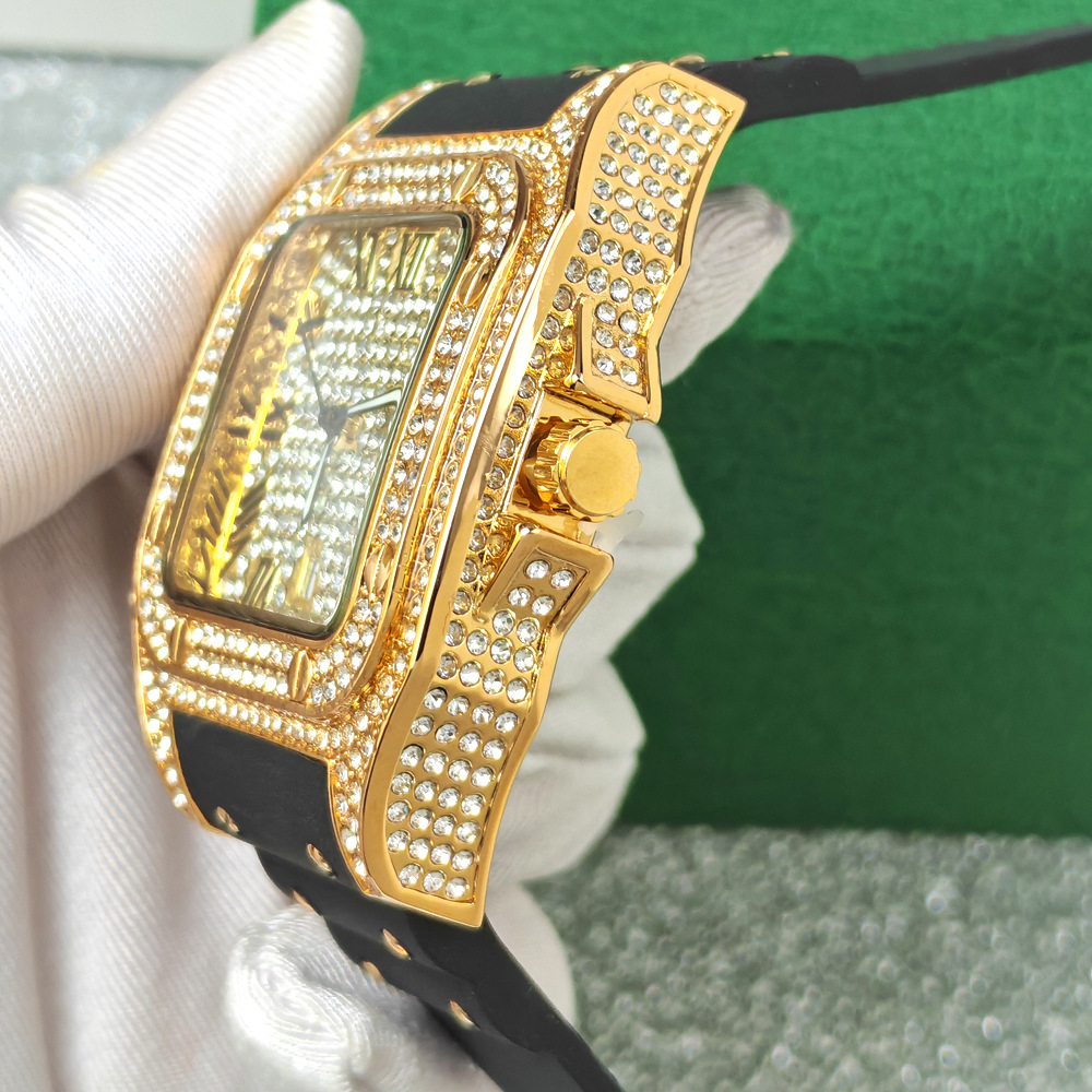 Montre à quartz carrée tendanc - Jewelry Watches Luxury avis et prix