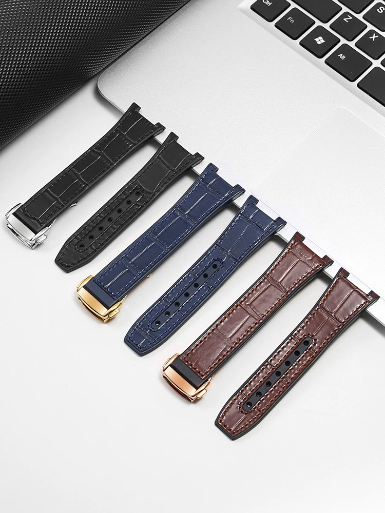 Bracelet de montre en cuir et  - Omega Watch Constellation avis et prix