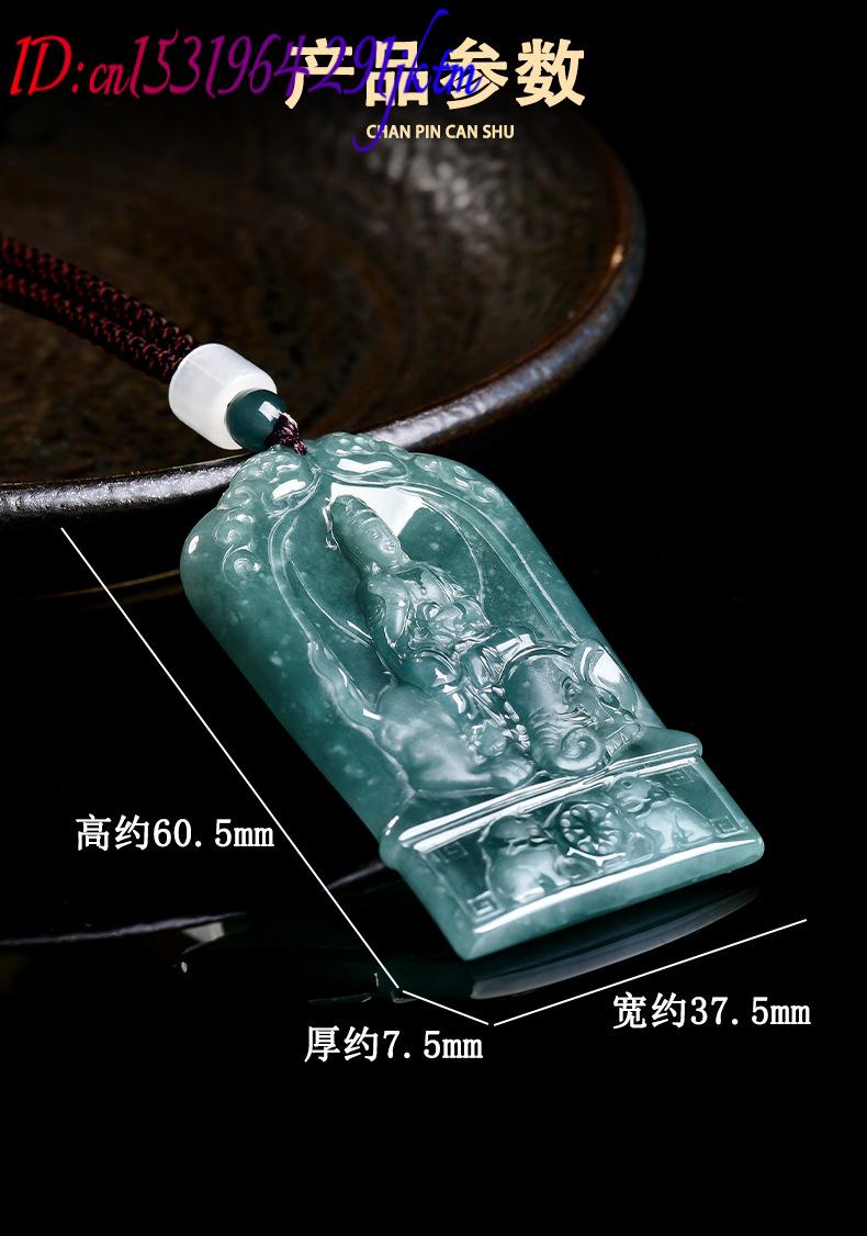 Collier pendentif Guanyin en j - Jewelry & Watches Sp Z Oo Janów Lubelski avis et prix