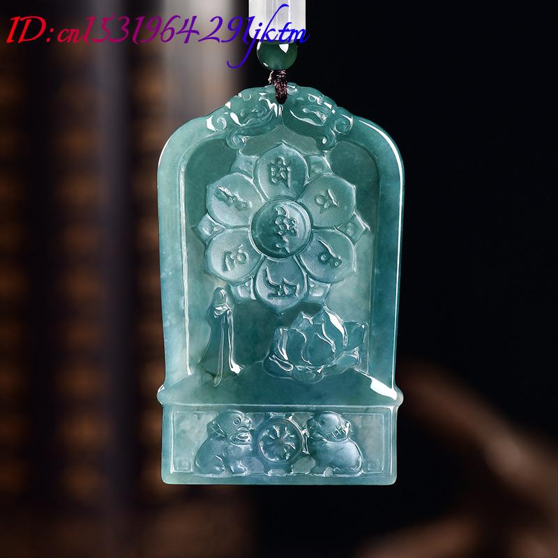 Collier pendentif Guanyin en j - Jewelry & Watches Sp Z Oo Janów Lubelski avis et prix