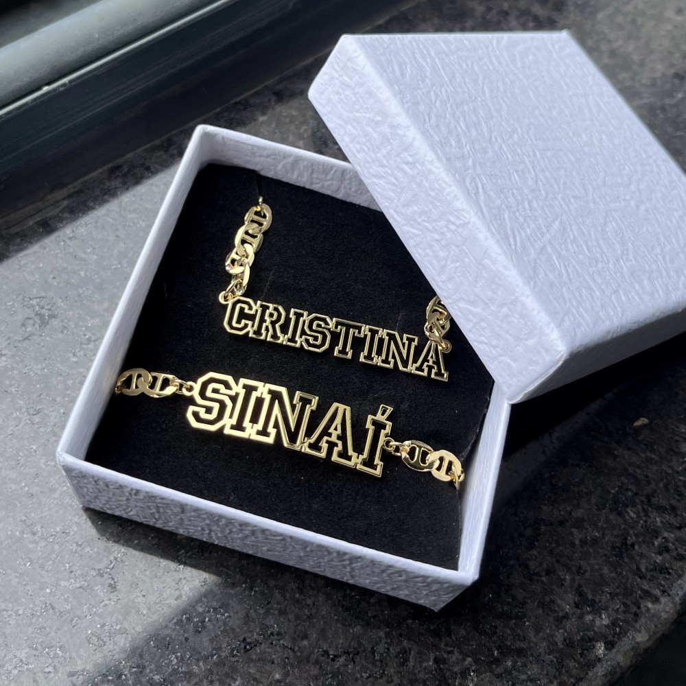 DUOYING-Collier Creux avec Nom - Hip Hop Chain Necklace avis et prix