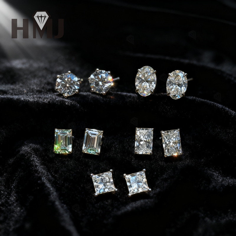 Boucles d'oreilles en argent S - Diamond Stud Earrings avis et prix