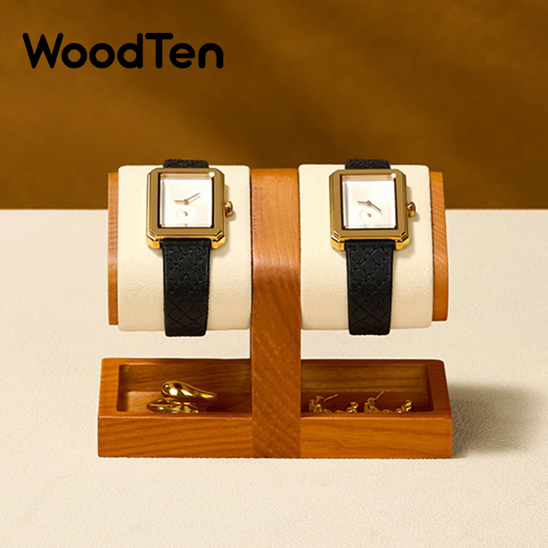 Présentoir à montres en bois W - Watches Jewelry Holder avis et prix