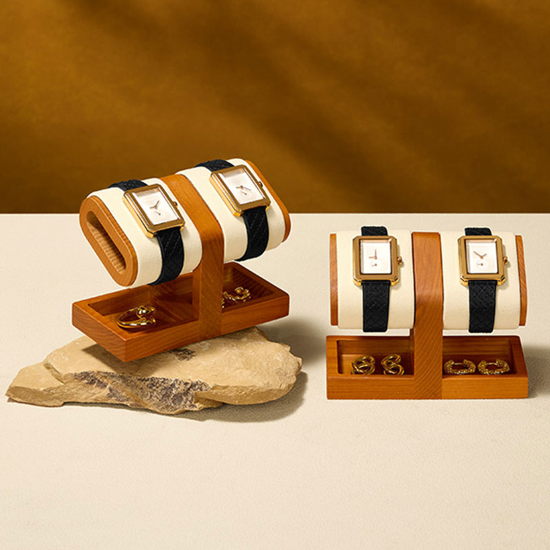 Présentoir à montres en bois W - Watches Jewelry Holder avis et prix