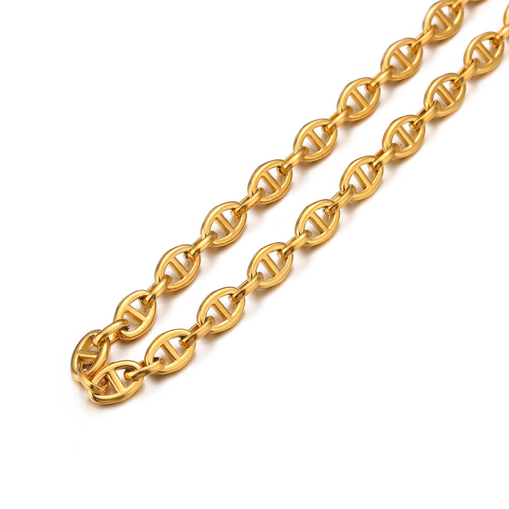 Chaînes de grains de café en a - Hip Hop Chain Necklace avis et prix