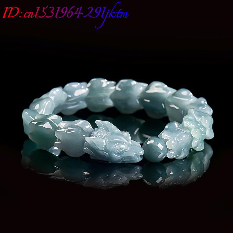 Bracelet Dragon en Jadeite Bir - Jewelry & Watches Sp Z Oo Janów Lubelski avis et prix