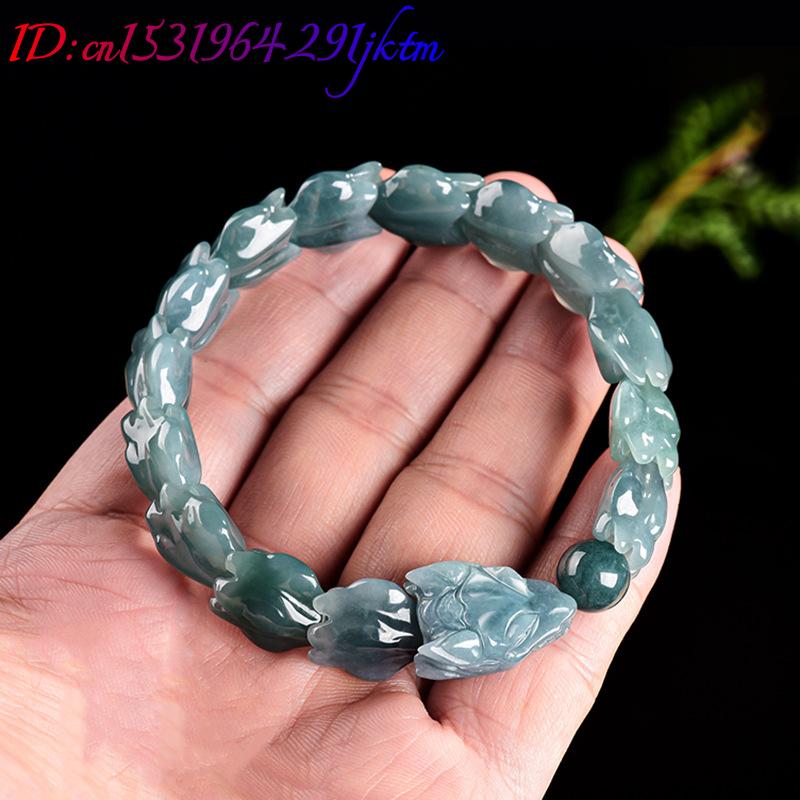Bracelet Dragon en Jadeite Bir - Jewelry & Watches Sp Z Oo Janów Lubelski avis et prix