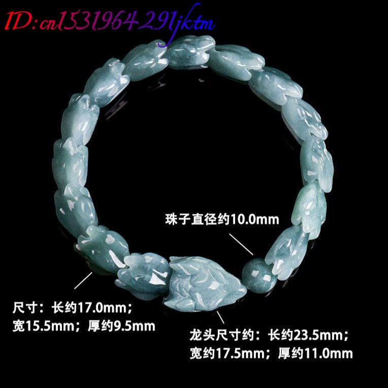 Bracelet Dragon en Jadeite Bir - Jewelry & Watches Sp Z Oo Janów Lubelski avis et prix