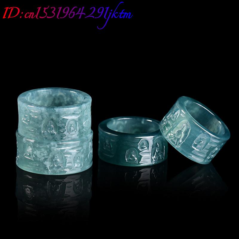 Bague Bouddha en Jadeite Natur - Jewelry & Watches Sp Z Oo Janów Lubelski avis et prix