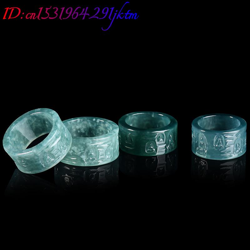 Bague Bouddha en Jadeite Natur - Jewelry & Watches Sp Z Oo Janów Lubelski avis et prix