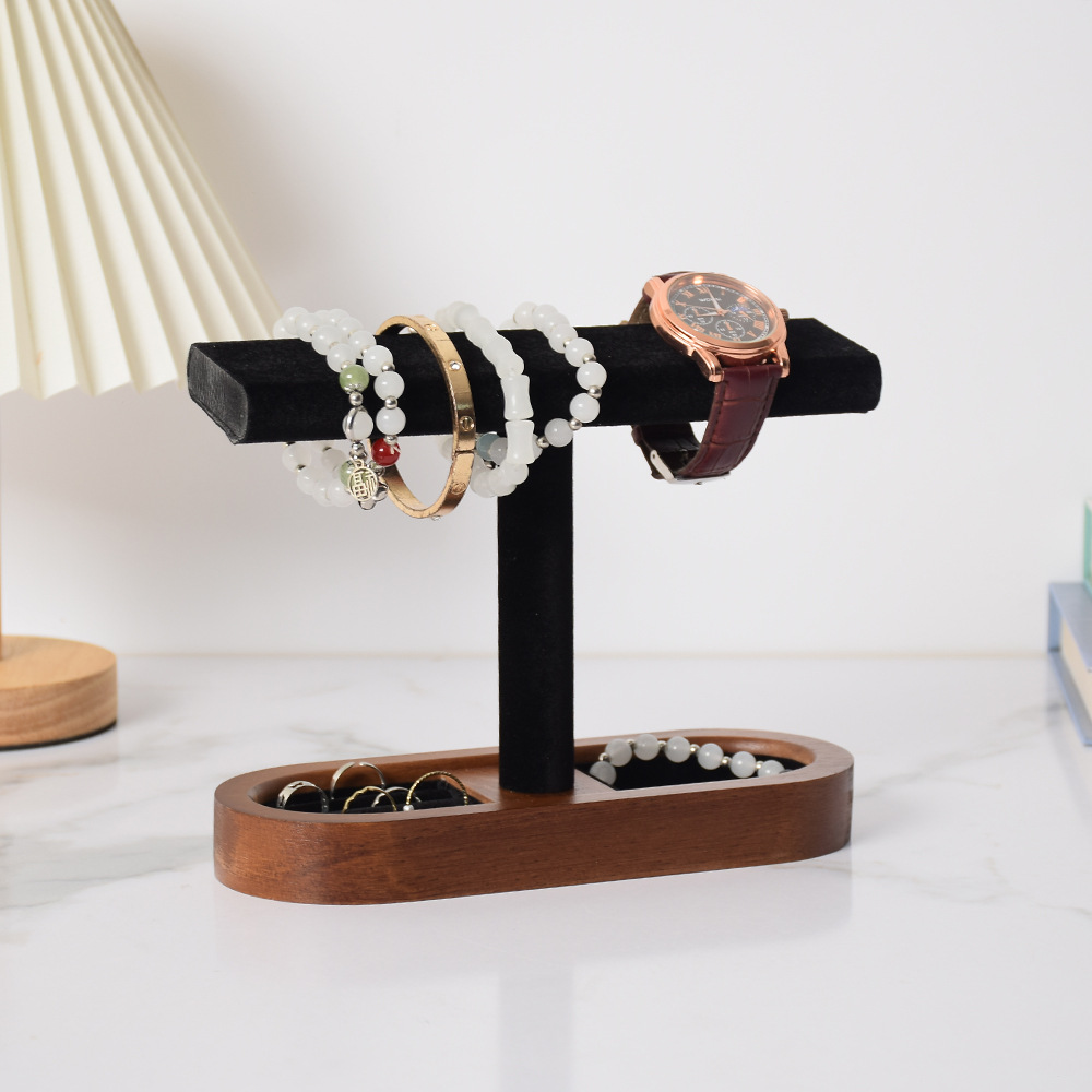 Support à bijoux en bois massi - Jewelry And Watches Store avis et prix