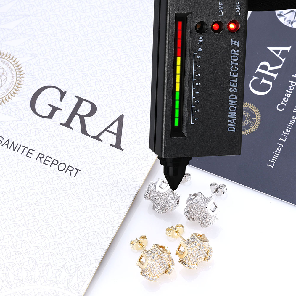 ESEllEM-Boucles d'oreilles en  - Diamond Stud Earrings avis et prix